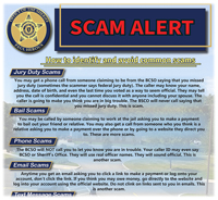 image of the scam alert info link
